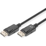 Digitus DisplayPort kabel DisplayPort vtič, DisplayPort vtič 3 m črna DB-340100-030-S pozlačeni konektorji, zaščita iz folije, pletena zaščita, zaščit, (20415992) Cene