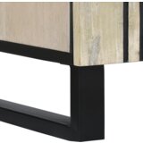 vidaXL Kupaonski ormar s ladicama s policom s pohranom s vratima Smeđa, Crna 38 x 33.5 x 160 cm | shoptok.hr