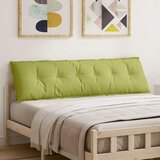  Jastuk za leđa Svijetlo zelena 180 x 19 x 50 cm tkanina | shoptok.hr