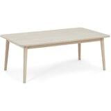 Furnhouse Mizica z mizno ploščo v hrastovem dekorju v naravni barvi 70x125 cm Nyborg – Cene