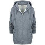 Pri Unzipped kangaroo sweatshirt with hood DYLAN Cene