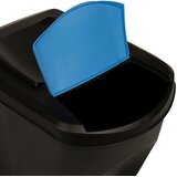  Složive kante za otpad 3 kom antracit 75 L | shoptok.hr