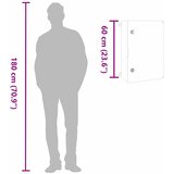  Upravljački ormar Siva 47 x 20 x 50 cm ABS plastika | shoptok.hr