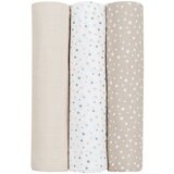 Kikka Boo Pelene od muslina set 3 pcs 100x100 Dots Beige | ePonuda.com