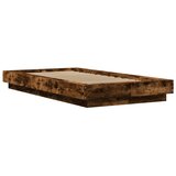  Okvir za krevet s LED svjetlima 75x190 cm od konstruiranog drva | shoptok.hr