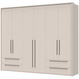 Jela Jagodina plakar P64A-2/OP - kolekcija opera - kašmir mat lak/kašmir mat lak - 277x226x60cm | ePonuda.com