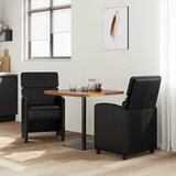  Blagovačke stolice s kotačima 2 pcs Crna 58 x 65 x 98 cm | shoptok.hr