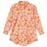 Compania Fantastica Topi & Bluze COMPAÑIA FANTÁSTICA Shirt 43901 - Flowers Oranžna | Shoptok.si