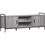  TV ormar 133 x 33 x 50 cm Siva Sonoma Konstruirano drvo | shoptok.hr