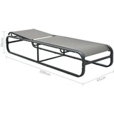 In ležaljka za sunčanje od aluminija i tekstilena | shoptok.hr