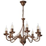  Luster na lancu ANTON 8xE14/60W/230V bronzan | Eponuda.com