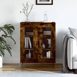 vidaXL Komoda boja dimljenog hrasta 69 5x34x90 cm konstruirano drvo Cijene