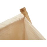  Košara za rublje krem bijela 45 x 55 x 63,5 cm od bambusa | Eponuda.ba