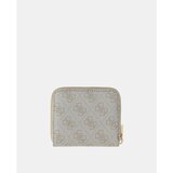 Guess Denarnice Laurel Ii Slg Small Zip Around Bež Cene