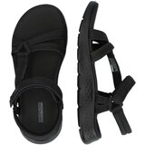 Skechers Sandali s paščki 'GO WALK FLEX - SUBLIME-X' črna | Shoptok.si