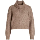 Vila Solange Cardigan L/S - Brown Lentil Smeđa