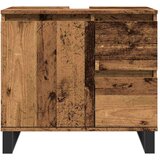 vidaXL Kopalniška omara za umivalnik Stari les 65x33x60 cm | Shoptok.si