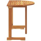 vidaXL Zložljiva balkonska miza 90x60x72 cm trden akacijev les | Shoptok.si