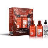 Redken Frizz Dismiss Dream Big set: šampon Frizz Dismiss 300 ml + balzam Frizz Dismiss 300 ml + nega za lase One United All-In-One Multi-Benefit Treatment 150 ml za ženske | Shoptok.si