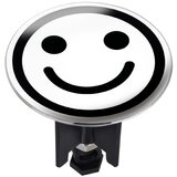 Wenko čep za odvodni ventil za umivaonik pluggy xl smile (lacher white, promjer: 6,2 cm) Cijene