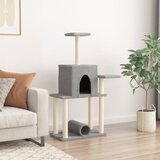  Penjalica za mačke sa stupovima za grebanje svjetlosiva 122 cm | Eponuda.com