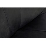 Premier Housewares Crna kožna fotelja Hoxton – | shoptok.hr