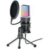 INF Črn namizni mikrofon z RGB osvetlitvijo in adapterjem USB-C, (21277740) Cene