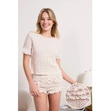 TRENDYOLMILLA ženski set pidžama Thmss26Pt00038, bela Cene