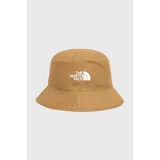 The North Face Dvostranski klobuk rjava barva, NF00CGZ092Q1