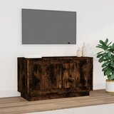 vidaXL TV omarica dimljeni hrast 80x35x45 cm inženirski les Cene