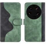INORCO Za Xiaomi 13 Ultra Dual-color Splising PU usnjena denarnica za telefon, zaščitna torbica s funkcijo stojala, (22035506) Cene