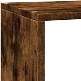  Pregrada/regal za knjige 3 razina hrast 137,5x29x103,5cm drveni | Eponuda.ba