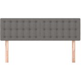  Posteljno vzglavje 2 kosa temno sivo 72x5x78/88 cm blago, (20738059) | Shoptok.si