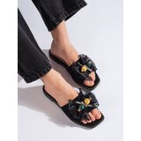 Shelvt Black classic women's flip-flops Cijene