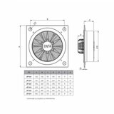  BVN-VENTILATOR 4M 300-BK(WOKS) | ePonuda.com