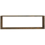  Kockaste zidne police 4 kom boja hrasta 100 x 15 x 30 cm drvene | shoptok.hr