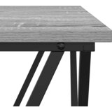  Kava Stol Siva Sonoma 80 x 80 x 45 cm Inženjerska drva i čelik | shoptok.hr
