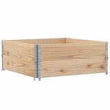  Vrtna sadilica 100x100 cm od masivne borovine | shoptok.hr