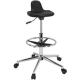 MID.YOU Pisarniški Stol Top Work 03 I Pu, Črna | Shoptok.si