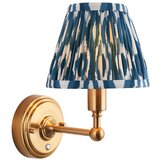  Endon 114827 - LED prigušiva punjiva zidna lampa BURLEY LED/1,5W/5V mesing/plava | Eponuda.com