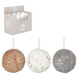 Dekordom novogodišnja dekoracija - hanging bauble glass 10cm 1143379 - mix - edl ( 041401 ) | ePonuda.com