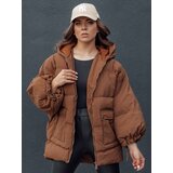 DStreet Kurtka damska pikowana PARIMA kamelowa | shoptok.hr