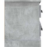 TV ormarić boja betona 100x35,5x45 cm konstruirano drvo | shoptok.hr