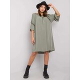 Och Bella Dress-TW-SK-BI-82314.48-khaki | Shoptok.si