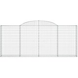  Lučne gabionske košare 2 kom 300x30x120/140cm pocinčano željezo | Eponuda.com
