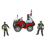  Veliki set vatrogasaca, figure vatrogasnog vozila, kaciga s quadom za djecu | shoptok.hr