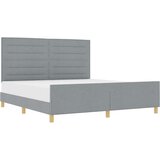  Krevetna Konstrukcija Svjetlosiva 180x200 cm Tkanina | shoptok.hr
