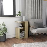 vidaXL Bočni stolić boja hrasta sonome 36 x 30 x 56 cm od iverice | shoptok.hr