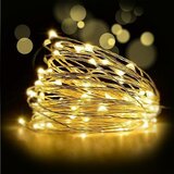 Unicom LED svjetlosni lanac (Na otvorenom, Dužina kabela: 10 m, Boja svjetla: Topla bijela) Cijene