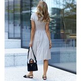 UR/CEO Beige dress with ruching Balita | shoptok.hr